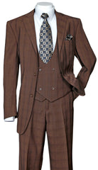 Fortino Landi Suit 5702V6C-Brown - Church Suits For Less