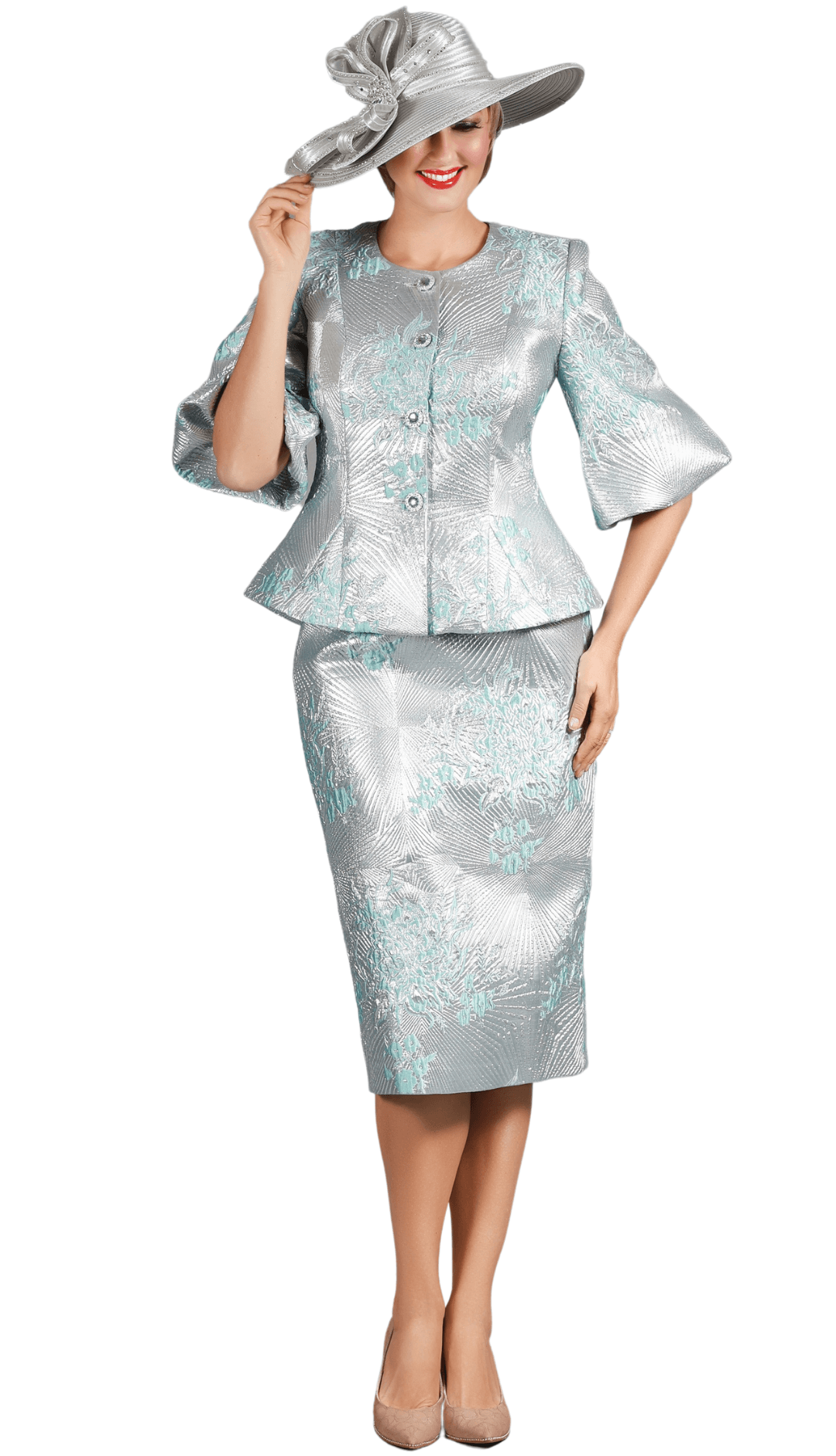 Giovanna Church Suit G1226C - Church Suits For Less