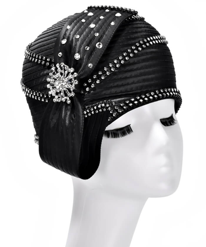 Giovanna Church Hat HR22167-Black main image 0