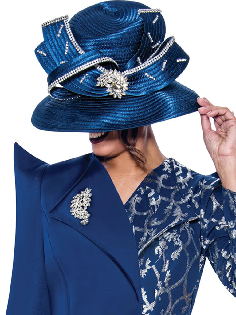GMI Church Hat 9912-Navy - Church Suits For Less