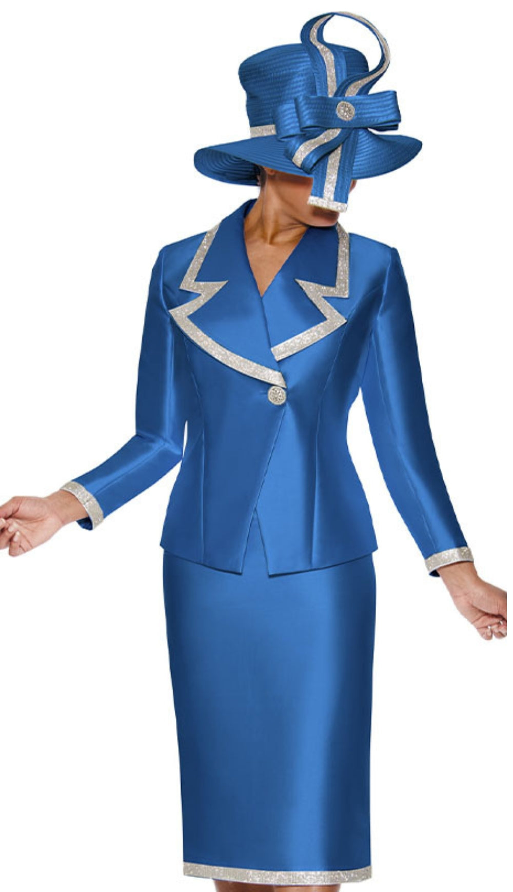 GMI Church Suit 9872-Royal Blue