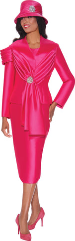GMI Church Suit 9983C-Magenta - Church Suits For Less