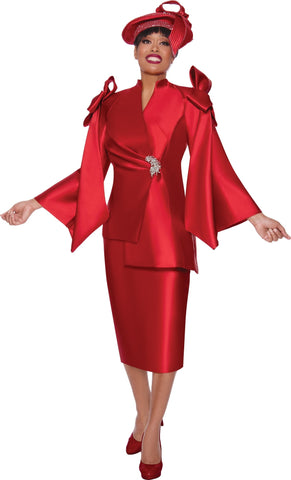 GMI Church Suit 9992-Red