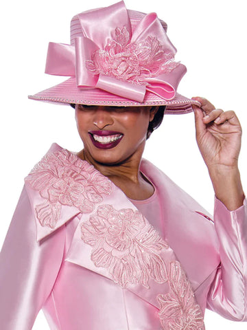 GMI Church Hat 10083-Pink - Church Suits For Less