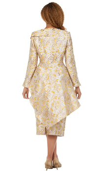 Giovanna Church Suit G1325-Gold