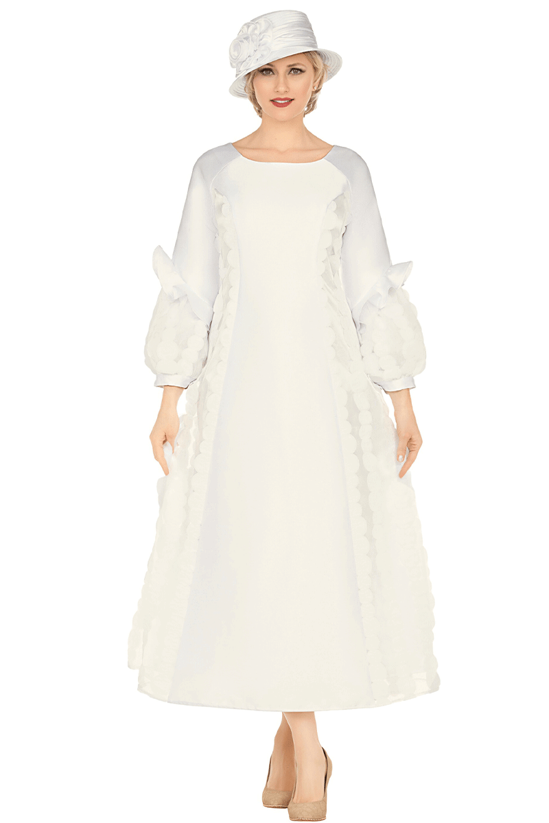 Giovanna Dress D1669-Ivory