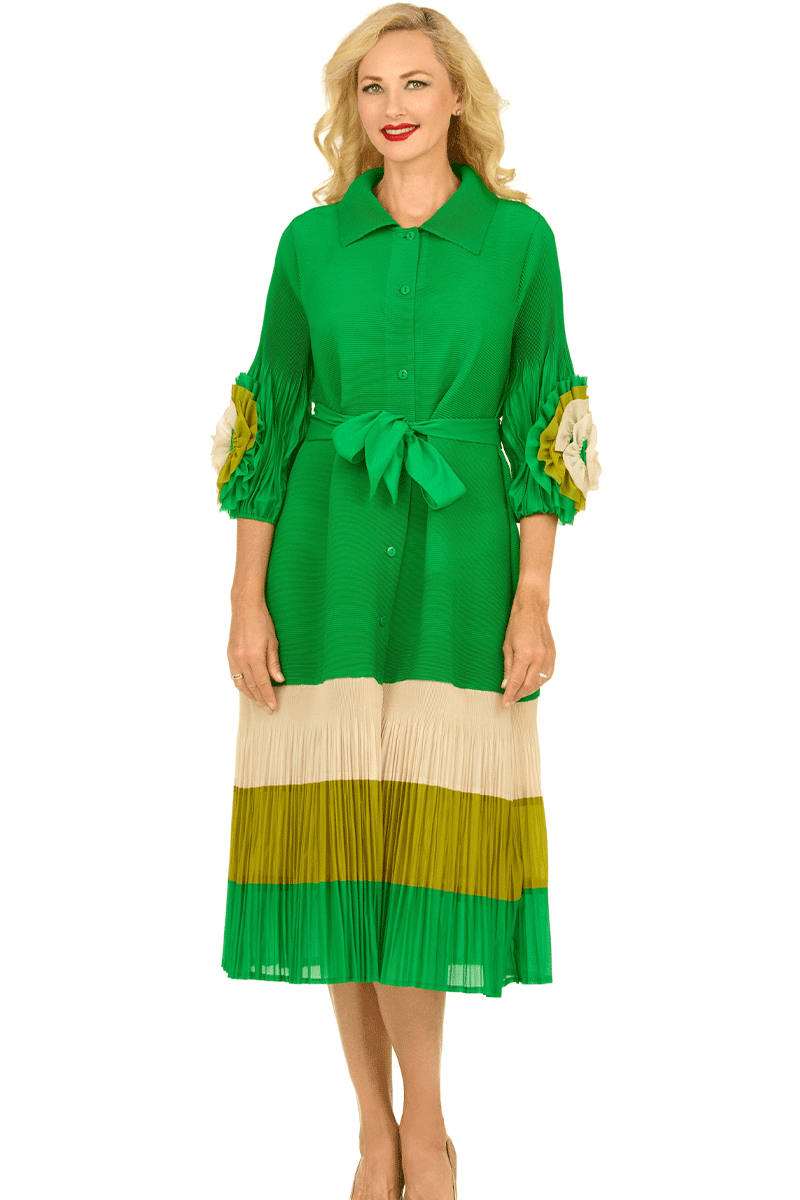 Green Church Robe Giovanna Church Dress DP2439-Green – Church suits for less