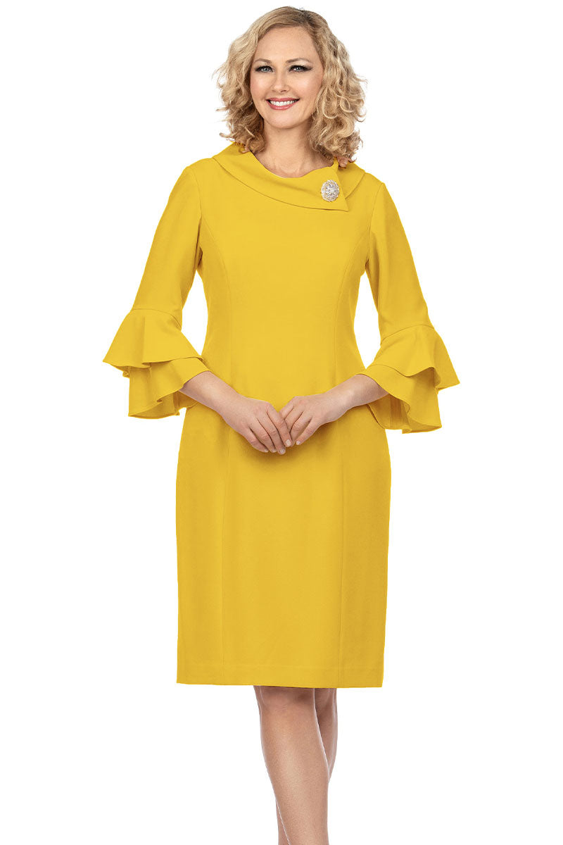 Giovanna Dress D1518-Gold