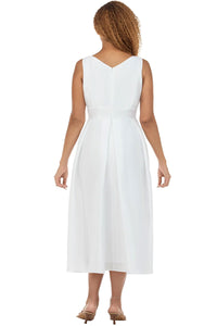 Giovanna Church Dress D1708-White