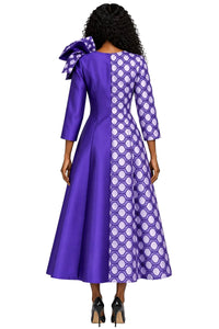 Giovanna Church Dress D1717-Purple