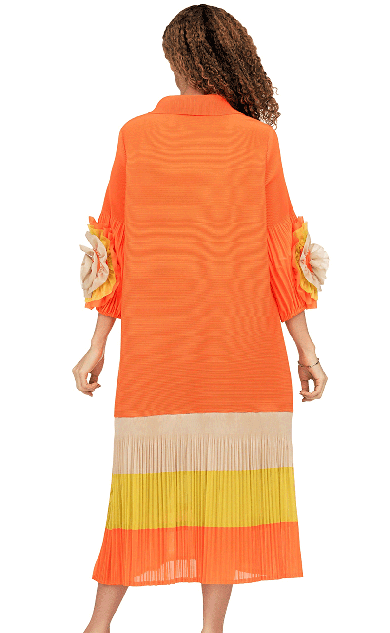 Giovanna Church Dress DP2439-Orange