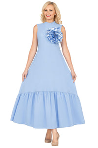 Giovanna Dress DP2457-Blue
