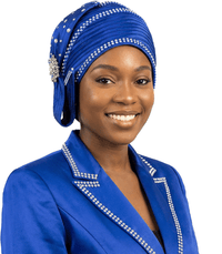 Giovanna Church Hat HR22107-Royal Blue