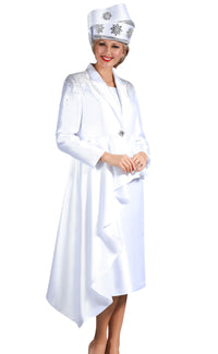 Giovanna Church Suit G1306-White - Church Suits For Less