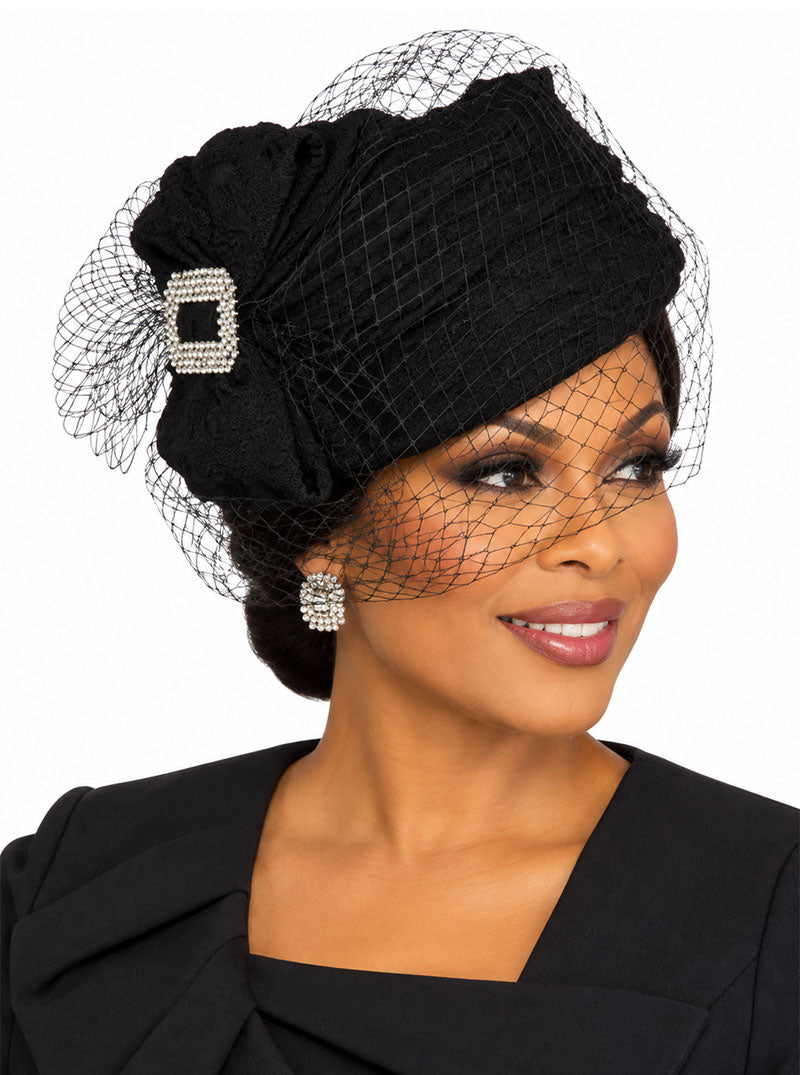 Giovanna Hat H0948-Black