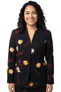 Giovanna Skirt Suit S0723-Black Multi