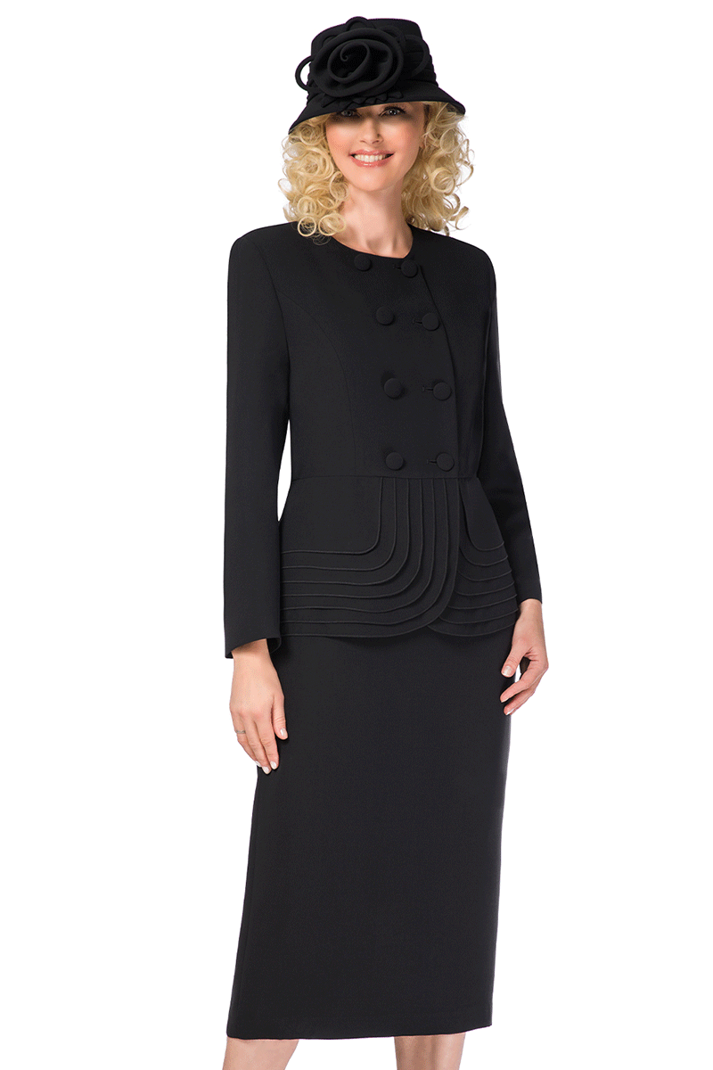 Giovanna Usher Suit S0902-Black