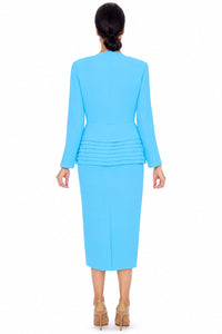 Giovanna Usher Suit S0902-Turquoise
