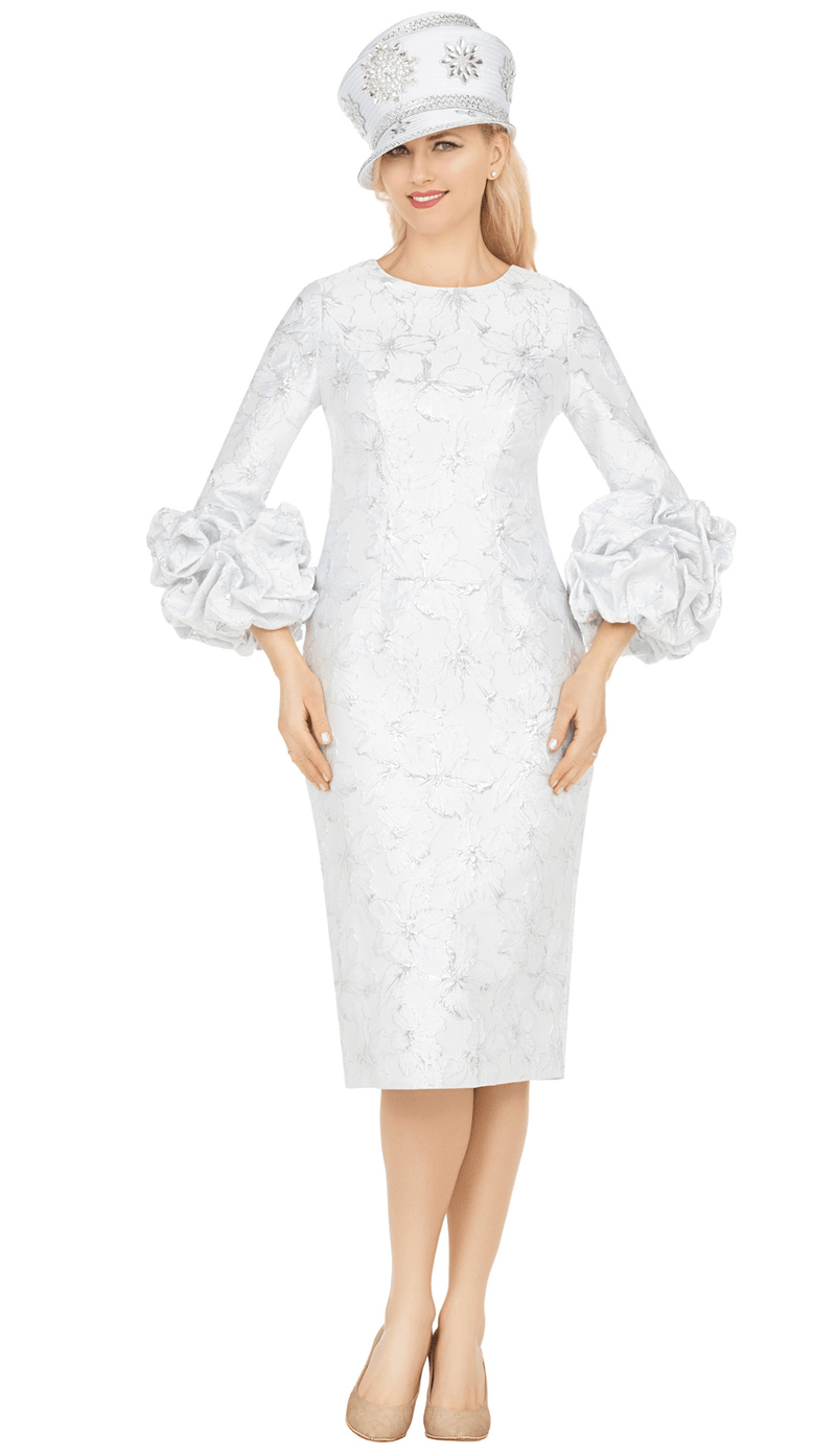 Giovanna Church Dress DP2424BC-Silver