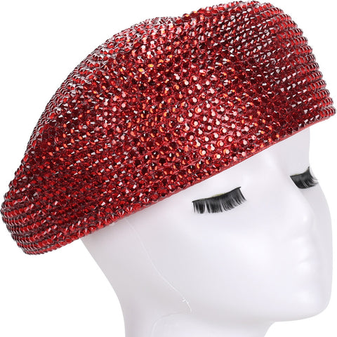 Giovanna Church Hat HM1012-Red - Church Suits For Less
