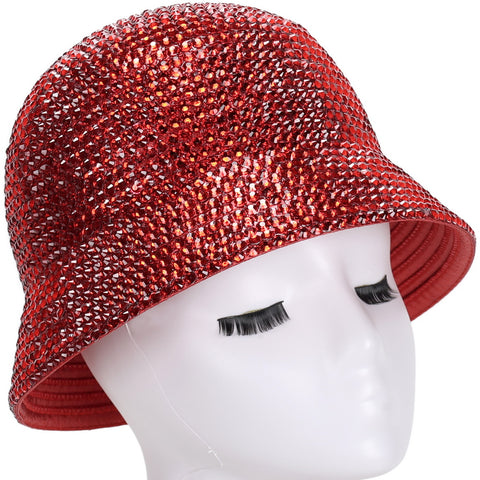 Giovanna Church Hat HM1013-Red - Church Suits For Less