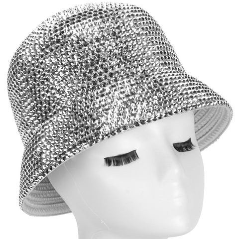 Giovanna Church Hat HM1013-Silver - Church Suits For Less