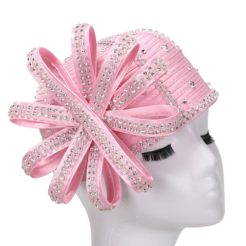 Giovanna Church Hat HR1073-Pink