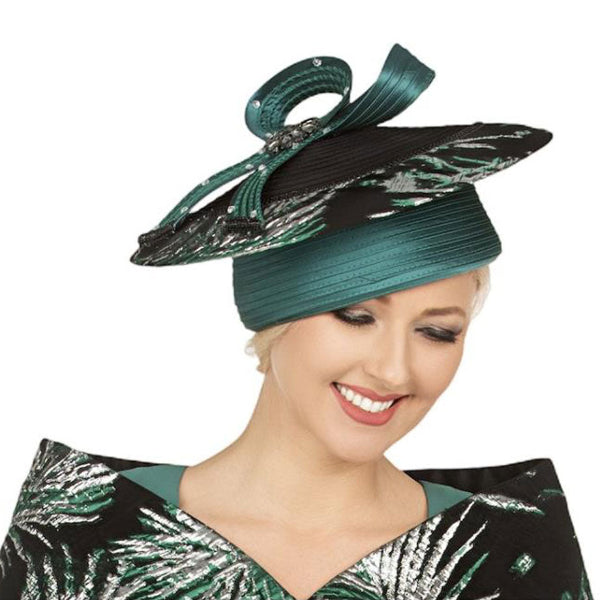 Giovanna Church Hat HG1312-Hunter Green