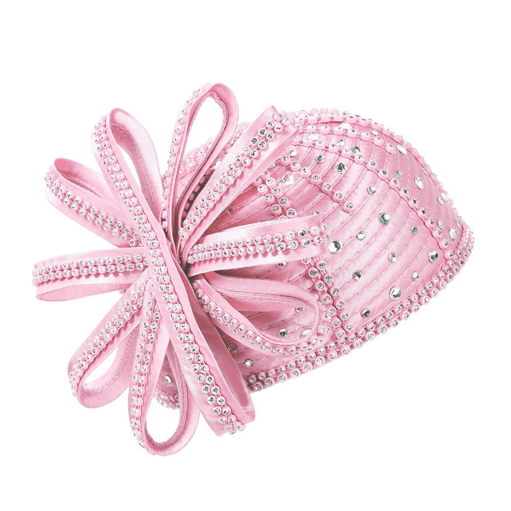 Giovanna Church Hat HR22101-Pink - Church Suits For Less