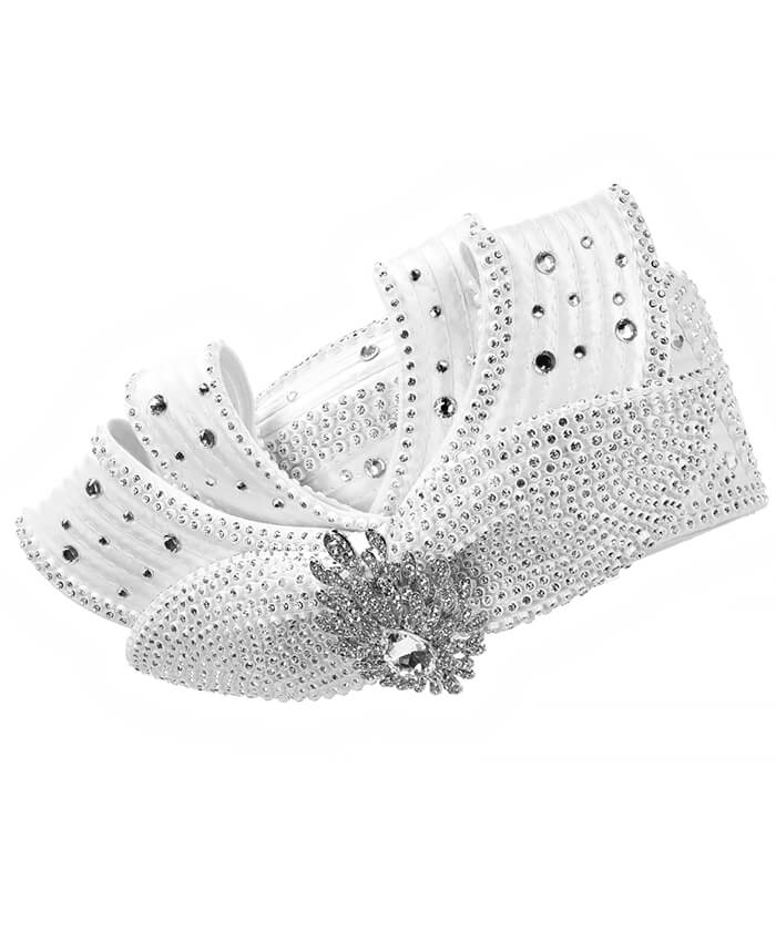 Giovanna Church Hat HR22143-White main image 1