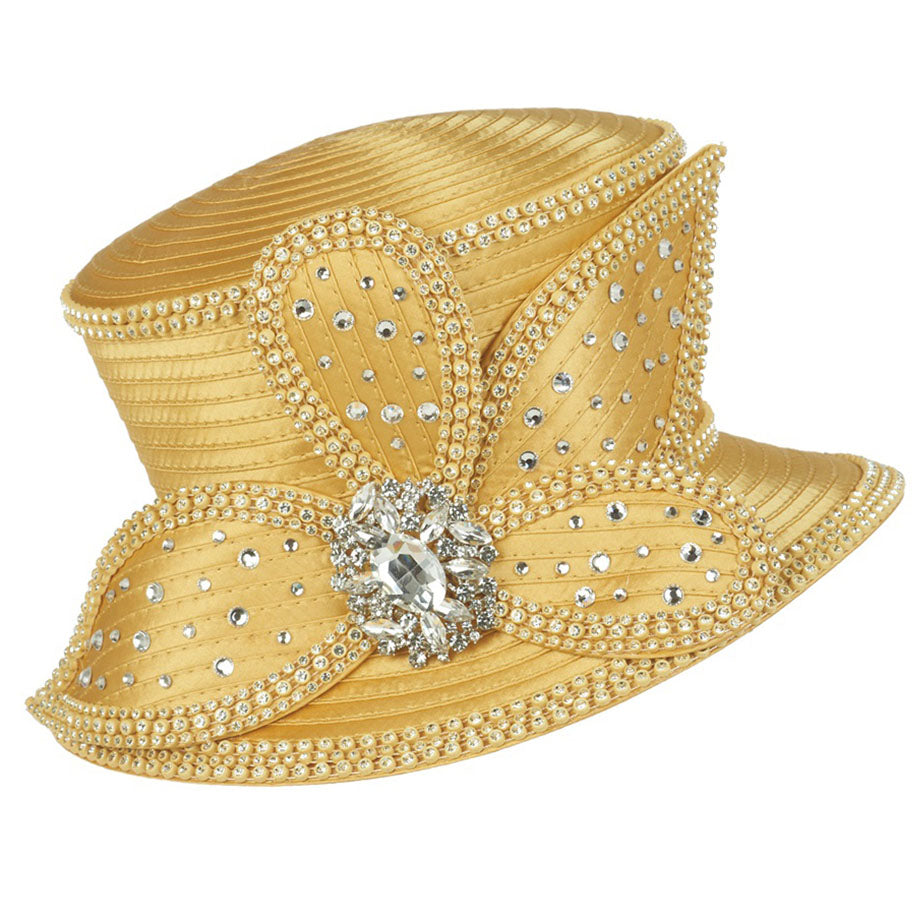 Giovanna Church Hat HR22132C-GOLD