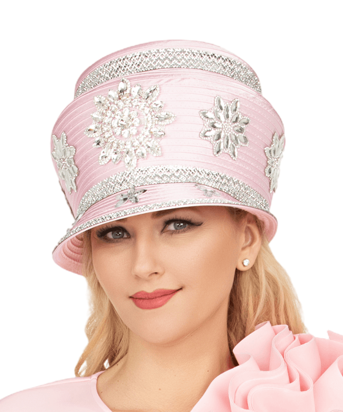 Giovanna Church Hat HR22149-Pink