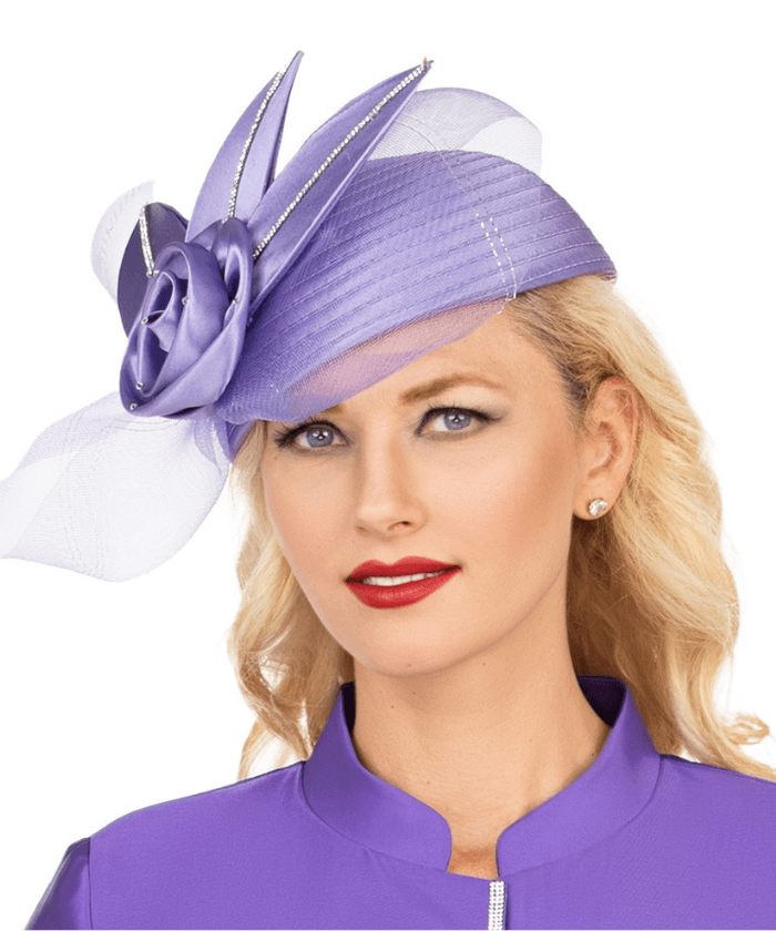 Giovanna Church Hat HR22152-Lilac