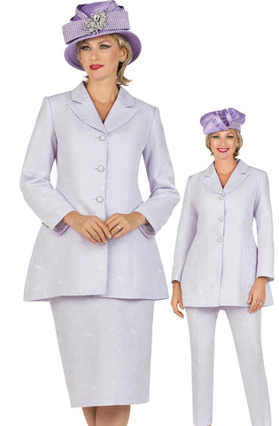Giovanna Church Suit 0968-Lilac - Church Suits For Less