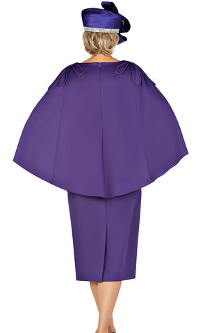 Giovanna Dress D1590-Purple - Church Suits For Less