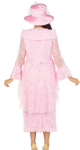 Giovanna Church Suit D1627-Pink - Church Suits For Less