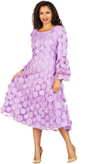 Giovanna Dress D1650-Violet - Church Suits For Less