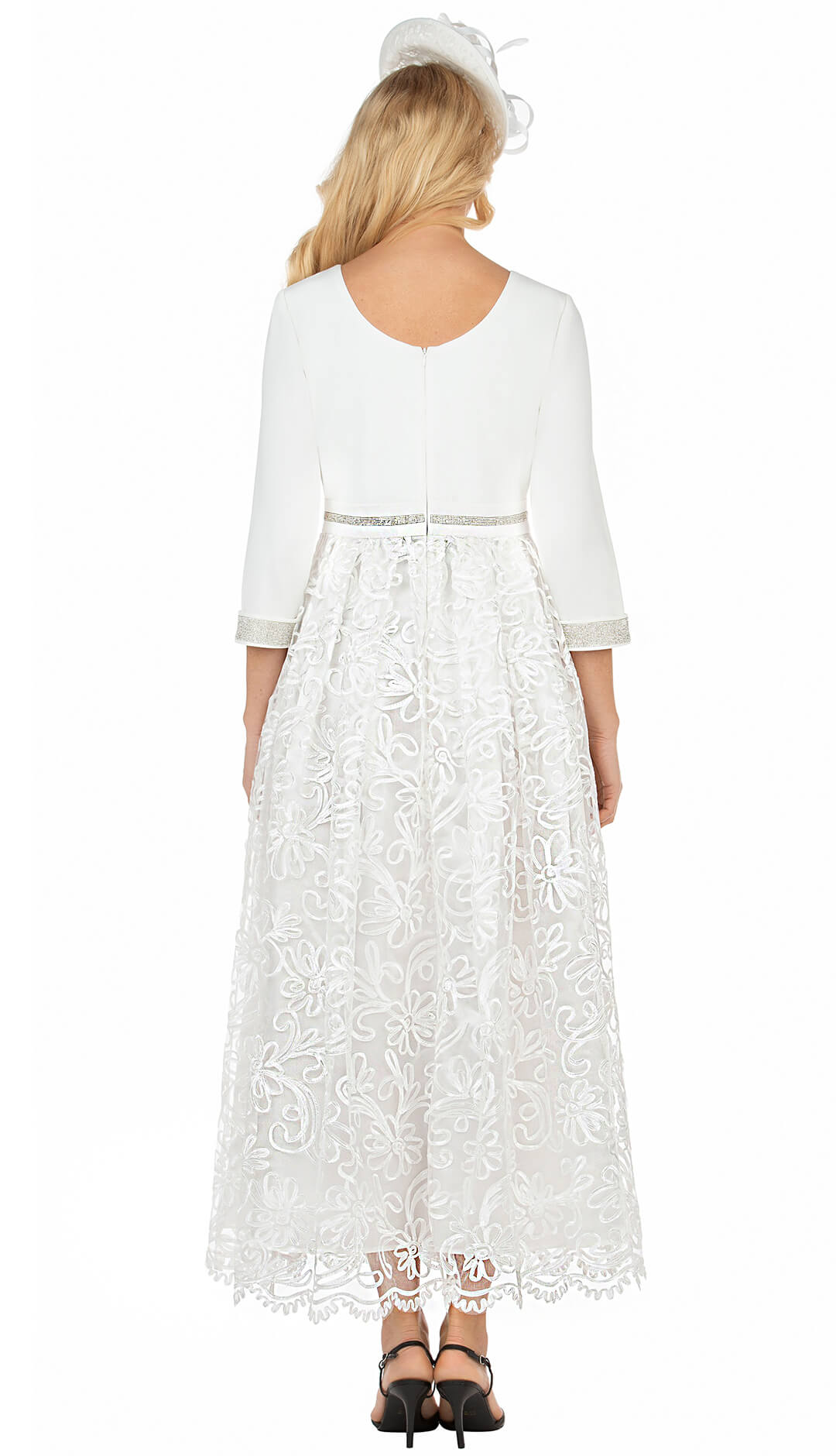 Giovanna Dress D7208-Off-White, Off-White / 26W | Church Suits For Less Giovanna Dress D7208-Off-White, Off-White / 26W | Church Suits For Less