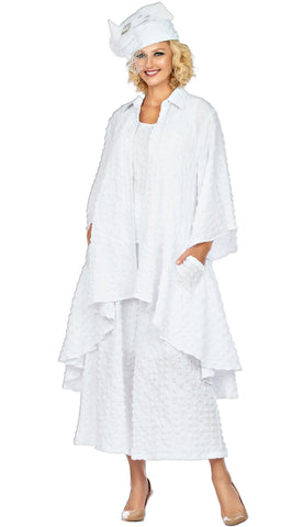 Giovanna Set 0948C-White - Church Suits For Less