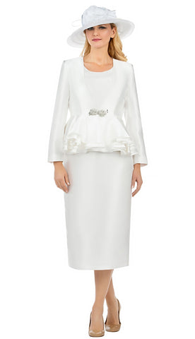 Giovanna Suit G1149C-White