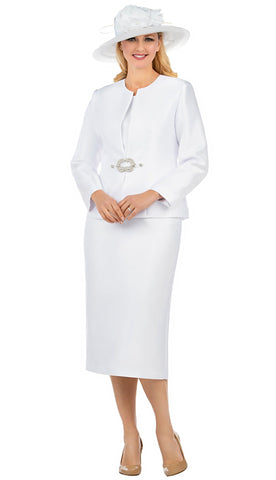 Giovanna Suit G1155C-White