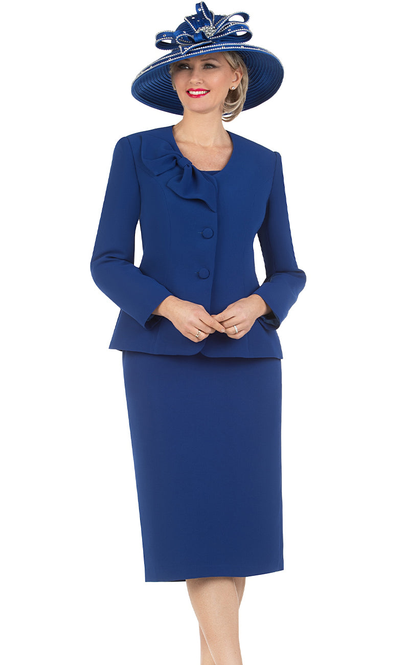 Giovanna Usher Suit S0902-Royal Blue main image 1