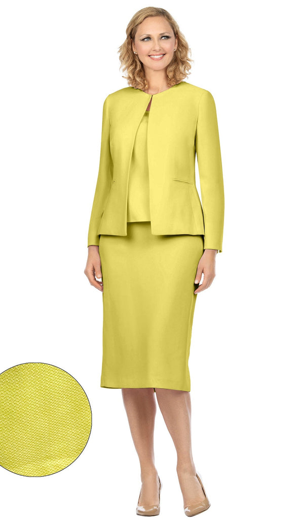 Giovanna Usher Suit S0721-Banana - Church Suits For Less