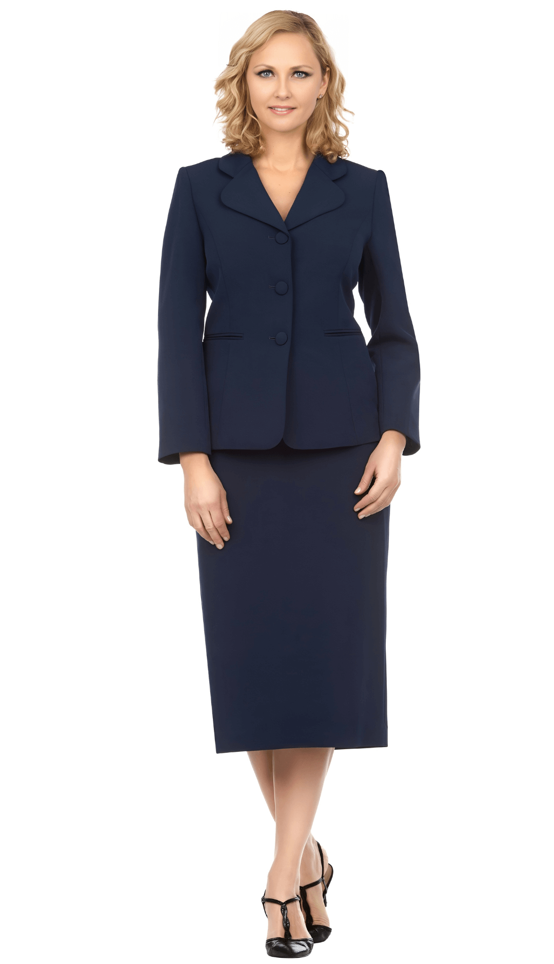 Giovanna Usher Suit S0824-Navy