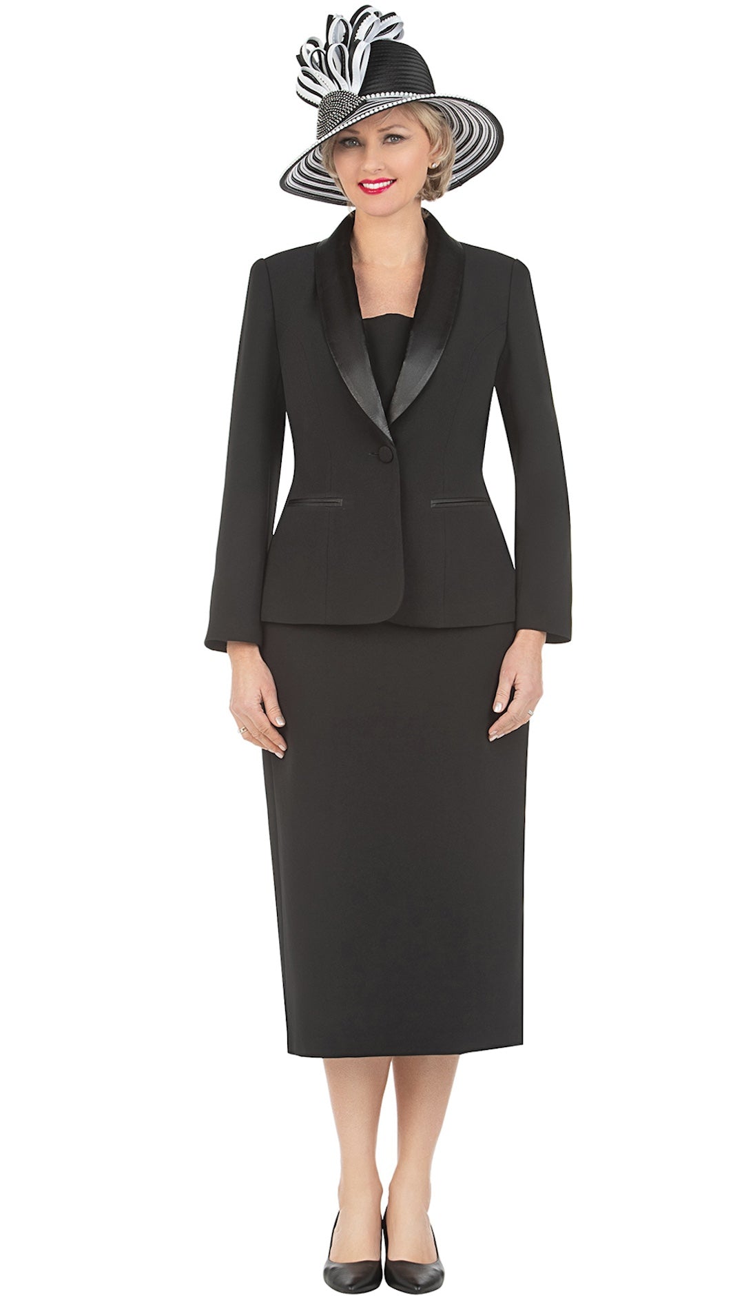 Giovanna Usher Suit 0826-Black