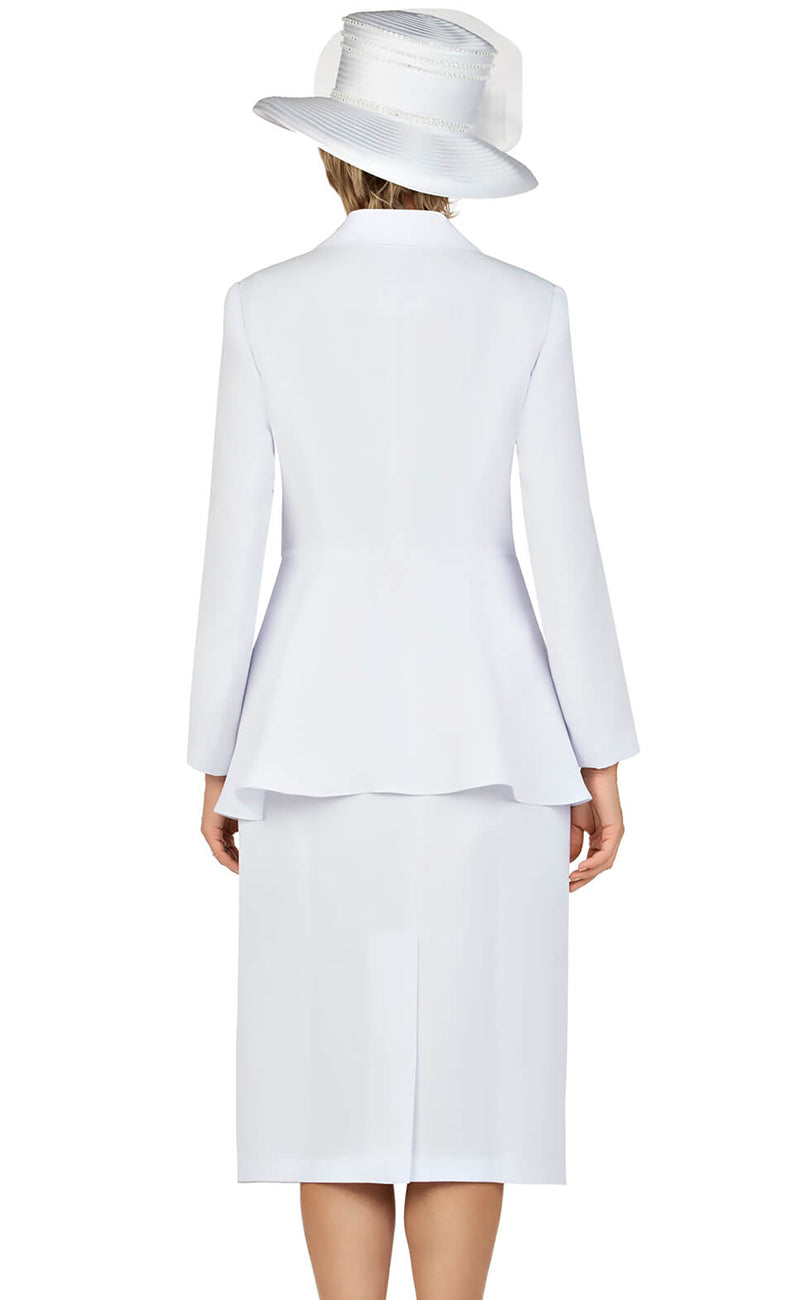 Giovanna Church Suit 0978-White