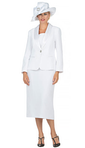 Giovanna Usher Suit 0826B-White