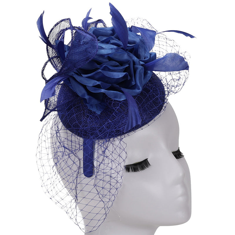 Giovanna Hat HM981-Royal - Church Suits For Less