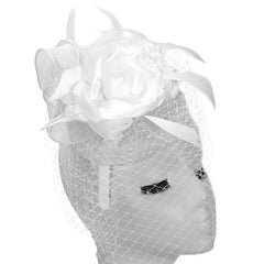 Giovanna Hat HM981-White - Church Suits For Less