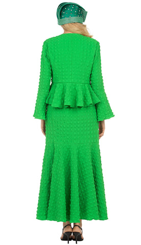 Giovanna Suit 0943B-Apple Green - Church Suits For Less